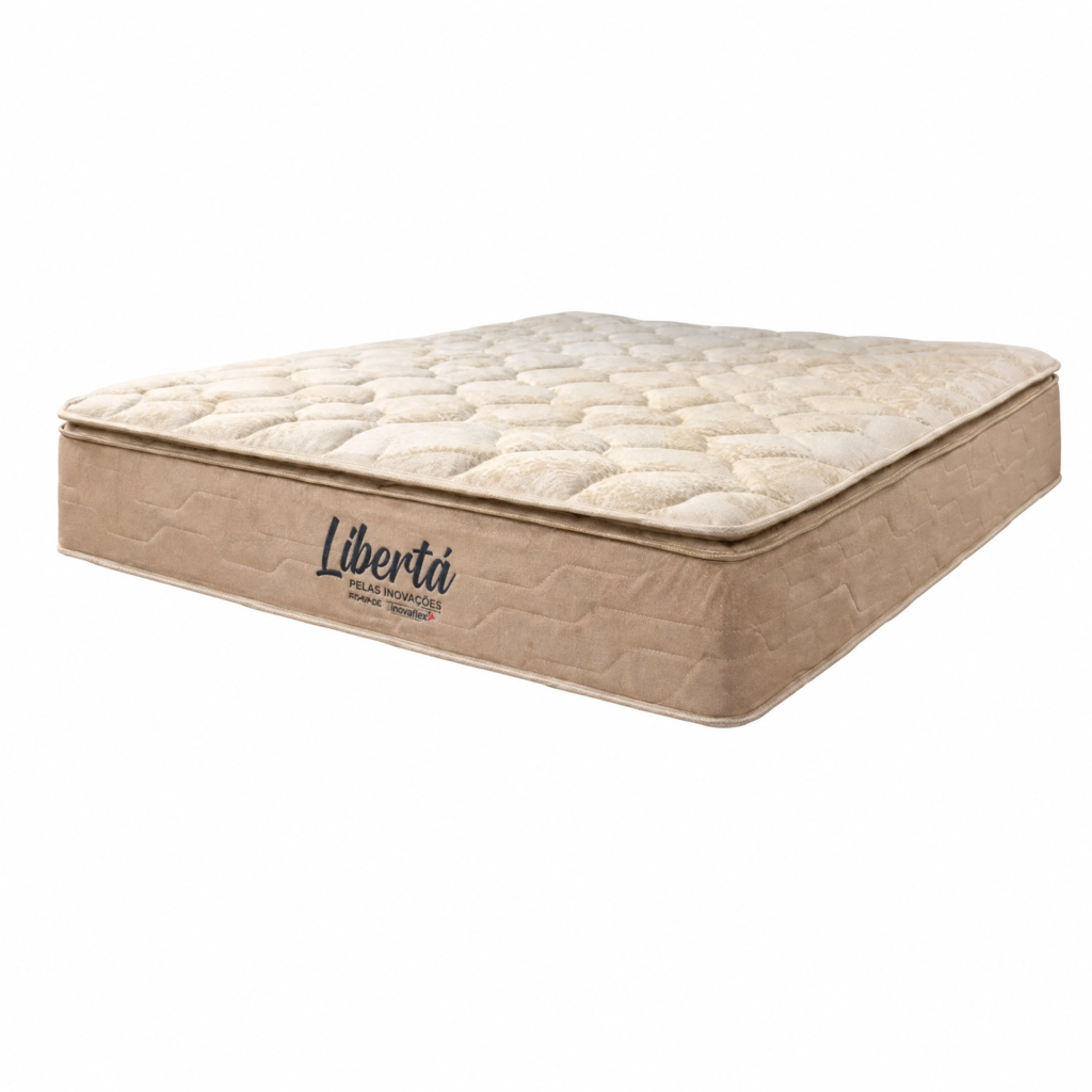 Colchão casal Liberta Inovaflex 138x188x32 na Prática Colchões